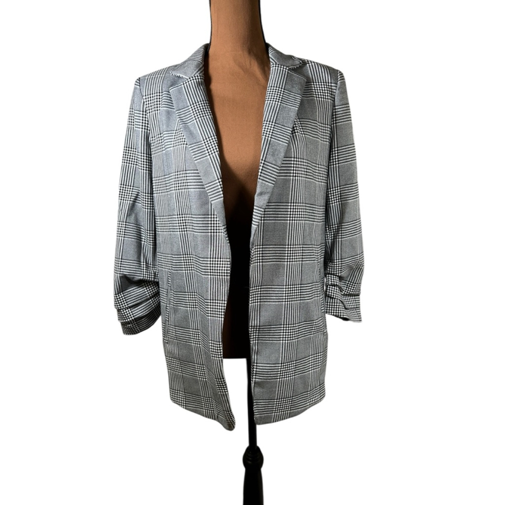 Philosophy Plaid Blazer M
